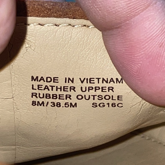 MICHAEL Michael Kors Callahan Camel Leather Tassel Moccasin Slip on Loafer 8 M - Picture 10 of 12